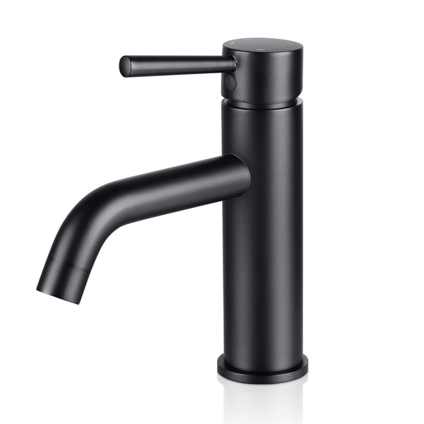 RBROHANT MODERN TWO popular HANDLE BATHROOM FAUCET MATTE BLACK RB0770