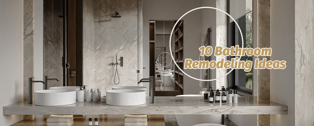 10 Bathroom Remodeling Ideas for a Modern Touch