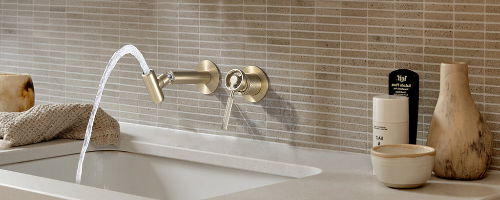 How to Install a New Wall-Mounted Bathroom Faucet?