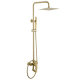 3-Function Shower System with Rainfall Shower Head and 2-Function Handheld Shower HG6914MB