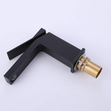 Bathroom Sink Faucet Single Handle with Faucet Cover Brushed Gold JK0018