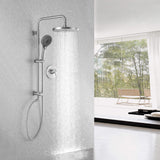 Shower System with Shower Head Hand Shower Slide Bar and Hose JK0113