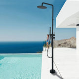 Outdoor Shower Adjustable Height Shower Head for Outside/Poolside/Patio Drench Shower