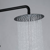 3-Function Shower System with Adjustable Showerhead and Foldable Tub Spout