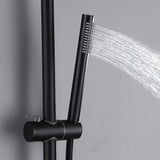 3-Function Shower System with Adjustable Showerhead and Foldable Tub Spout