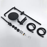 3-Function Shower System with Adjustable Showerhead and Foldable Tub Spout