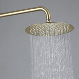 3-Function Shower System with Adjustable Showerhead and Foldable Tub Spout