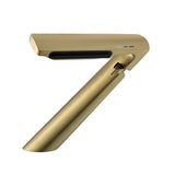 Modern Italian Single Hole Waterfall Faucet Solid Brass