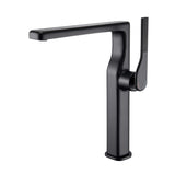 Single Hole Bathroom Vessel Faucet Matte Black JK0382