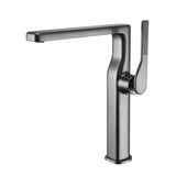 Luxury Bathroom Vessel Faucet High Basin Mixer Tall Sink Faucet Washbasin Tap