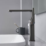 Luxury Bathroom Vessel Faucet High Basin Mixer Tall Sink Faucet Washbasin Tap