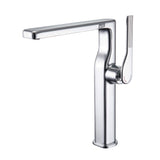 Single Handle 1 Hole Bathroom Vessel Faucet Tall Sink Faucet