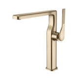 Luxury Bathroom Vessel Faucet High Basin Mixer Tall Sink Faucet Washbasin Tap