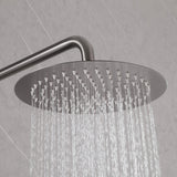 Outdoor Shower Kit with Stainless Steel 10 Inch High Pressure Shower Head and Handheld Spray JK0147