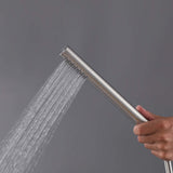 Luxury 316 Stainless Steel Outdoor Shower with 10-Inch Rain Shower Head and Handheld Sprayer