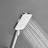 6-Inch Rainfall Showerhead/Handheld Combo  304 Stainless Steel (Valve Not Included)