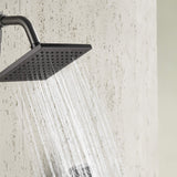 6-Inch Rainfall Showerhead/Handheld Combo  304 Stainless Steel (Valve Not Included)