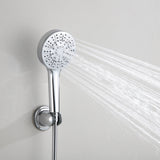 Shower Kit Handheld and Showerheads Combo Quick Retrofit Upgrade for Older Homes (Valve Not Included)