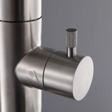 Floor Standing Stainless Steel Outdoor Shower Column Brushed Nickel JK0428