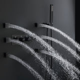 Body Massage LED Shower Head Set with Handheld Shower RB0816