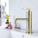 Single Handle Bathroom Sink Faucet Laundry Wash Basin Faucet