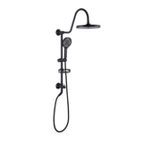 Wall Mount Shower System with Handheld Shower and Soap Dish (Valve Not Included)