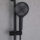 Wall Mount Shower System with Handheld Shower and Soap Dish (Valve Not Included)