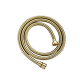 Shower Hose 59” Long Stainless Steel Handheld Shower Head Hose with Brass Insert and Nut