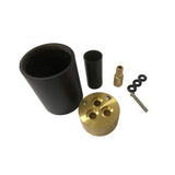 Brass Shower Faucet Valve Stem Extension Handle Extension Kit– Customizable Length